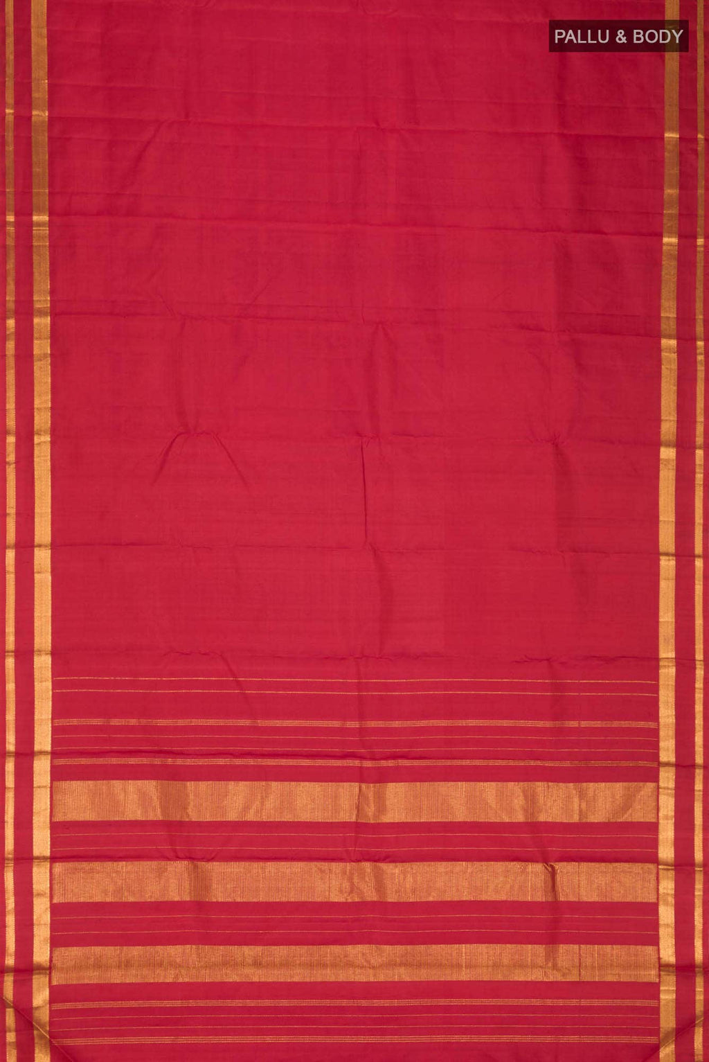 Red Kanchipuram Silk Saree