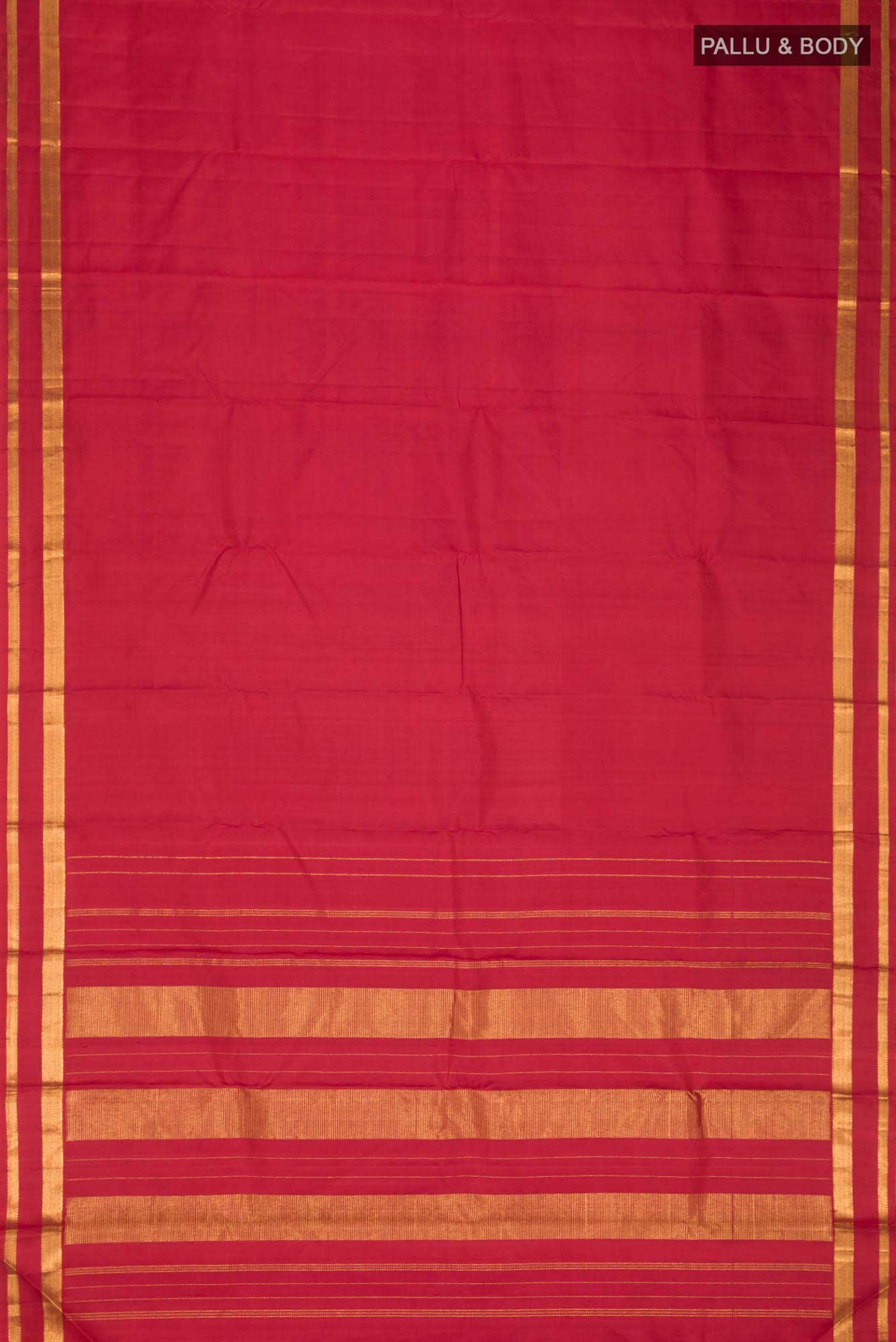Red Kanchipuram Silk Saree