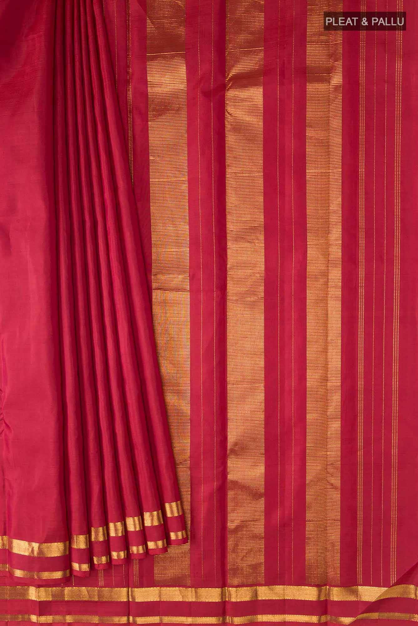 Red Kanchipuram Silk Saree