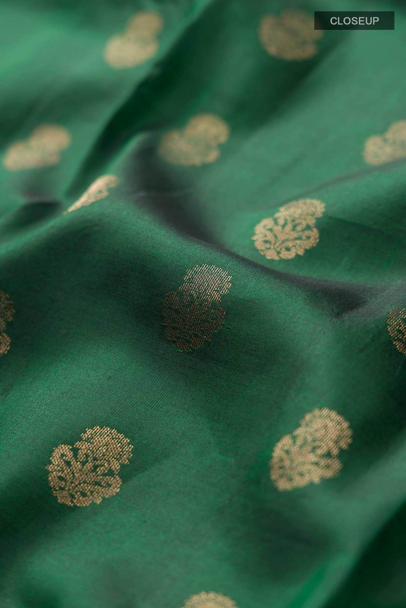 Green Kanchipuram Silk Saree