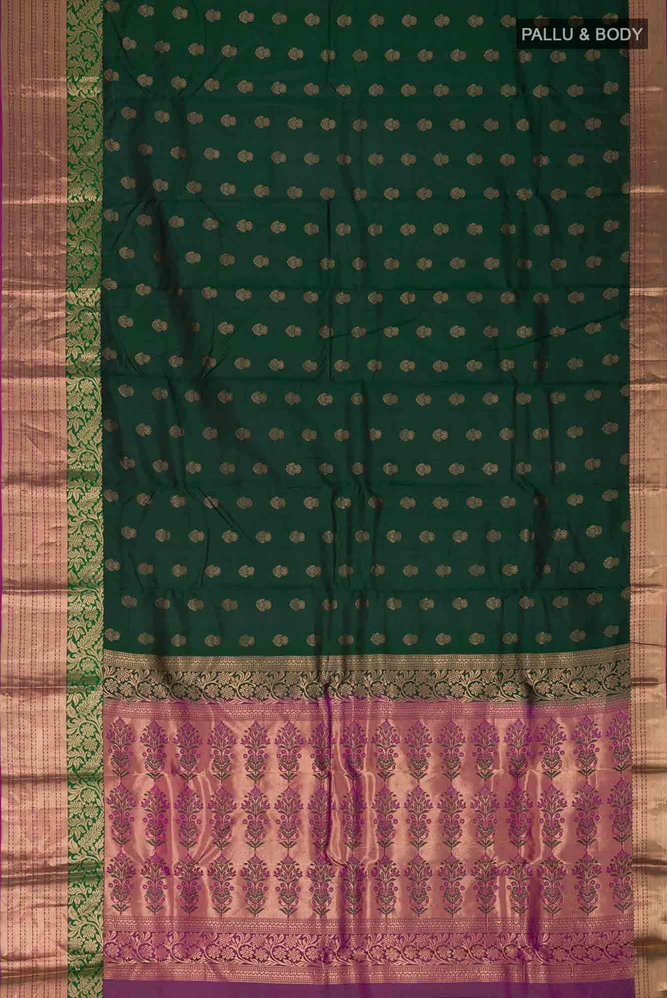 Green Kanchipuram Silk Saree