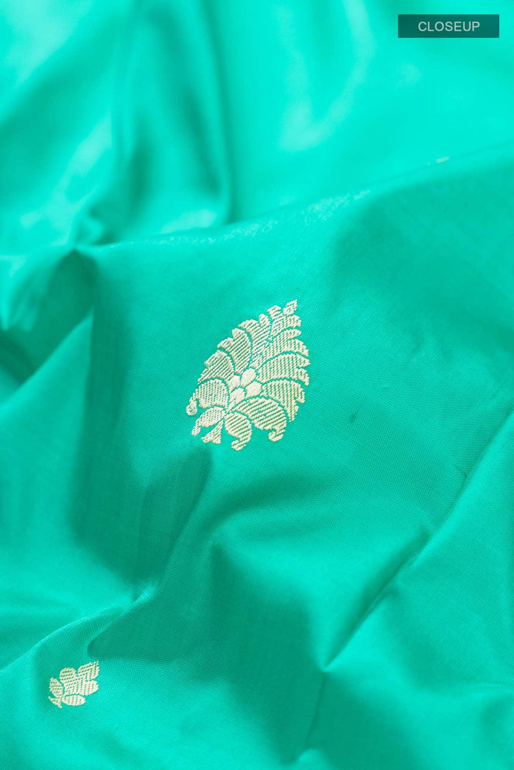 Green Banarasi Silk Saree