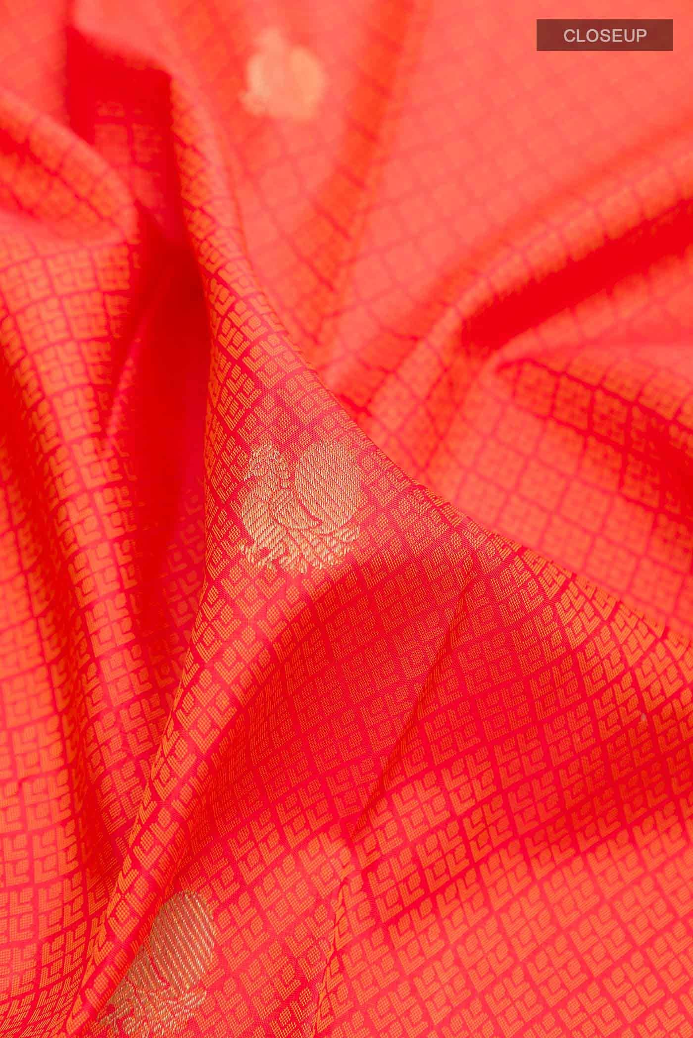 Red Kanchipuram Silk Saree