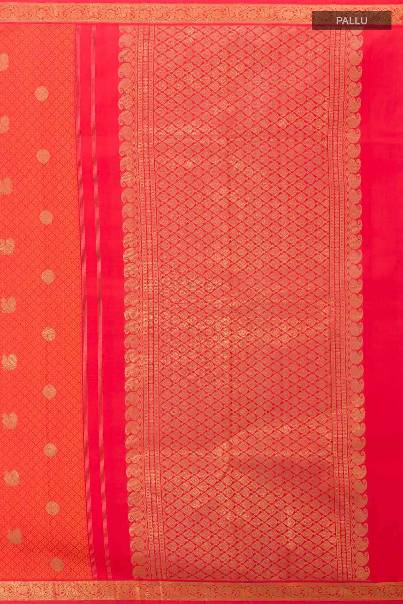 Red Kanchipuram Silk Saree