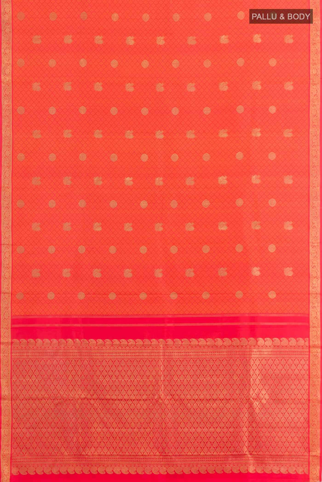 Red Kanchipuram Silk Saree