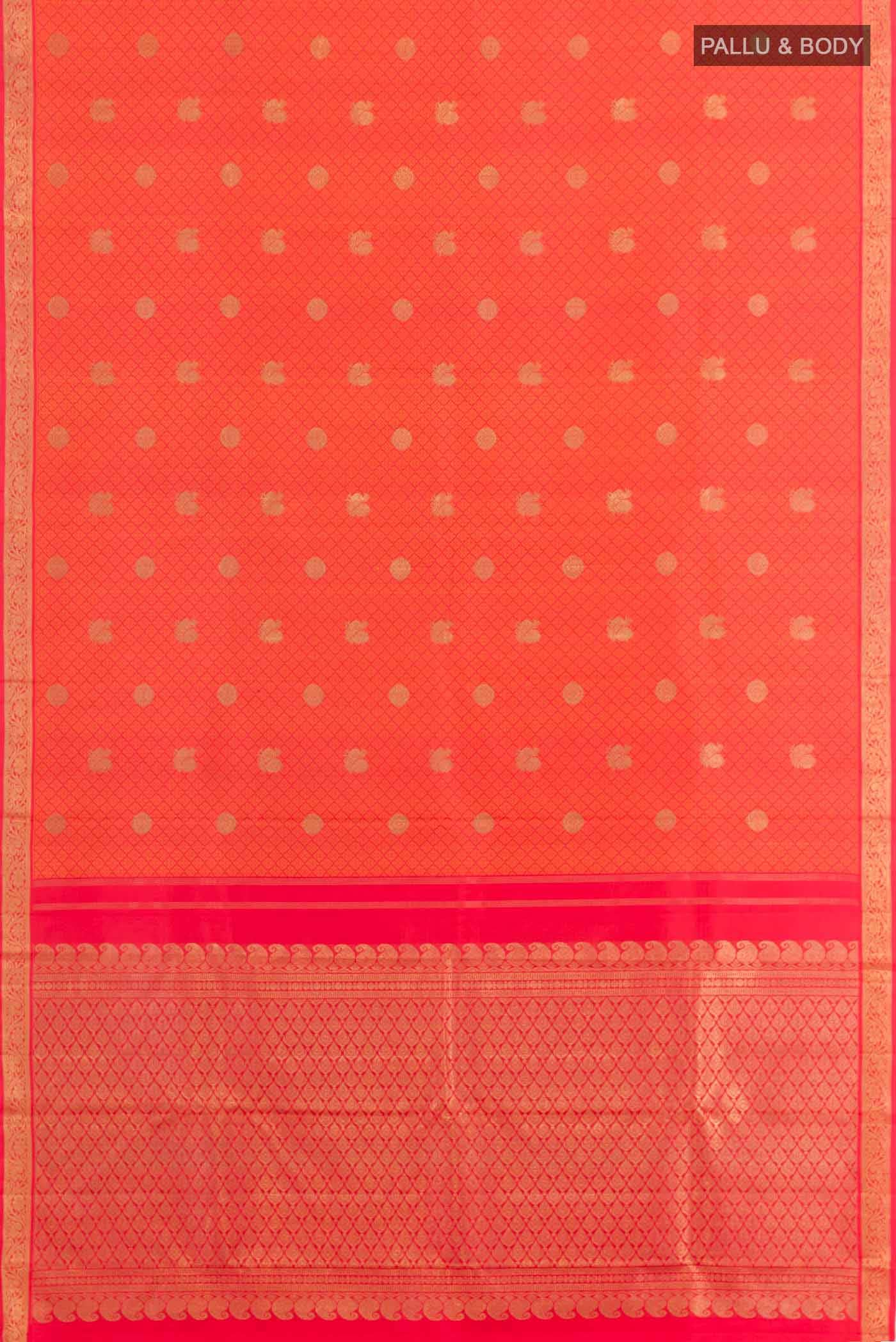 Red Kanchipuram Silk Saree