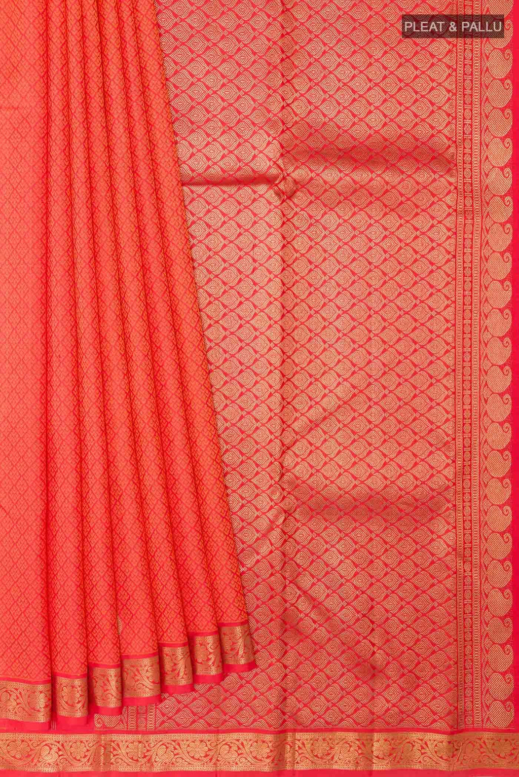Red Kanchipuram Silk Saree
