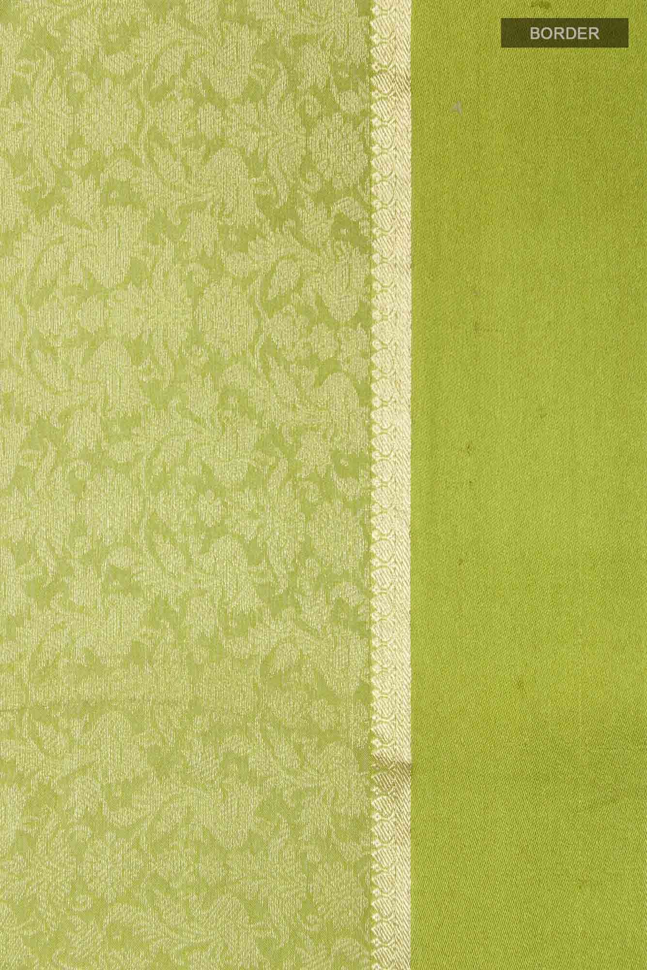 Green Georgette Saree