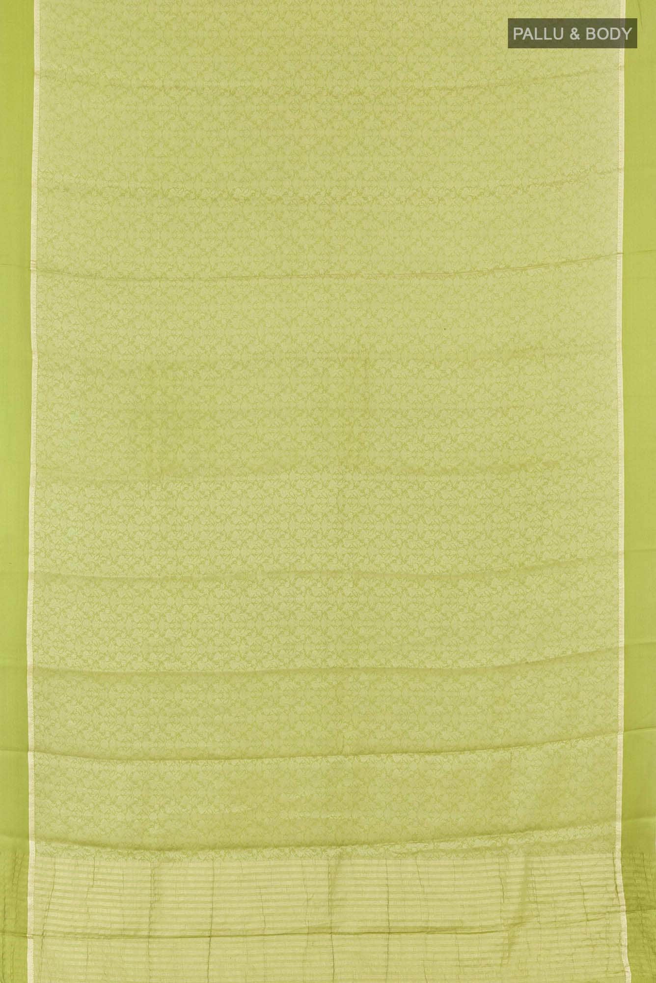 Green Georgette Saree
