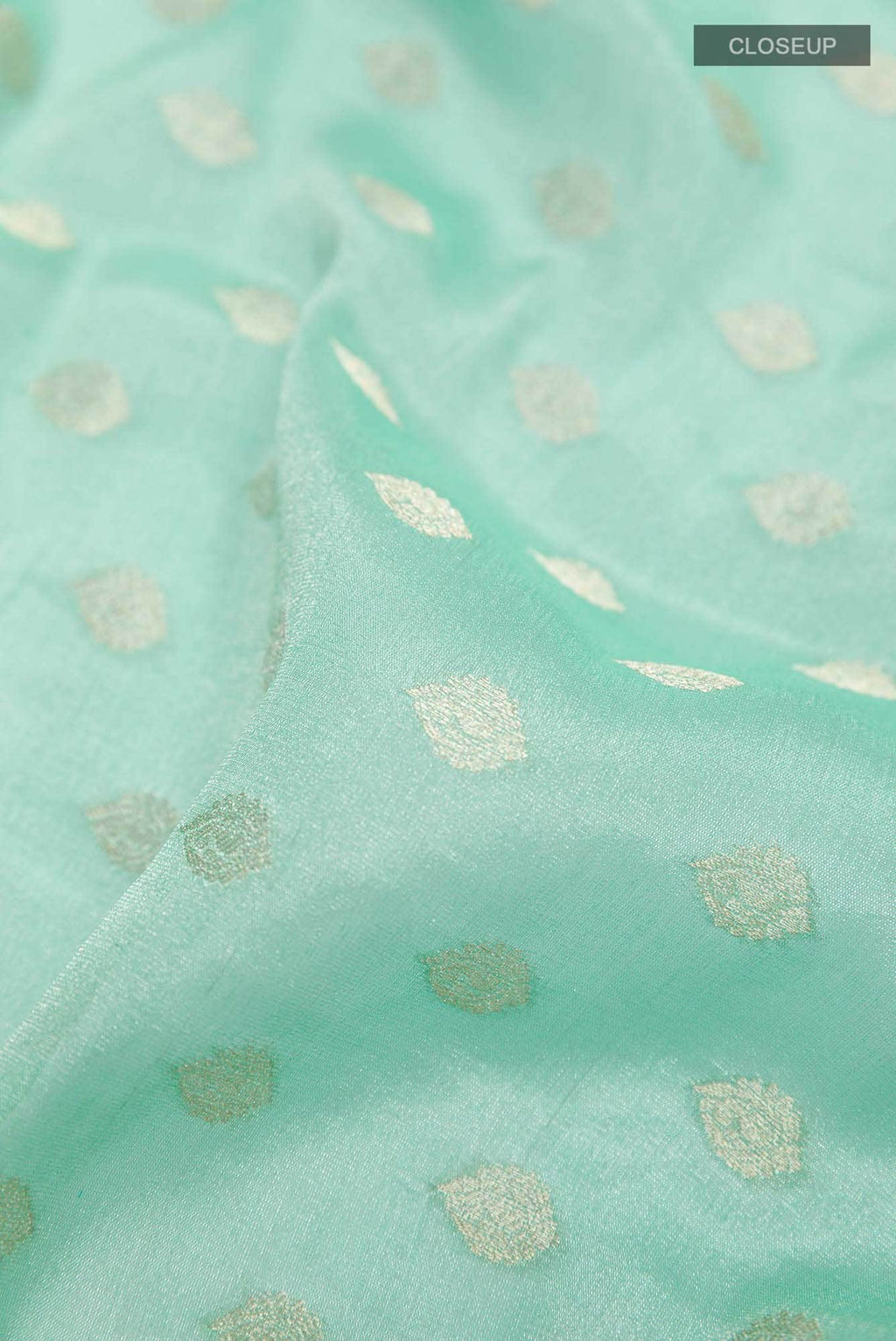 Light Blue Georgette Saree