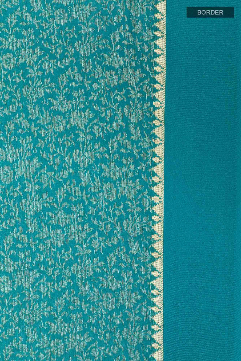 Blue Georgette Saree