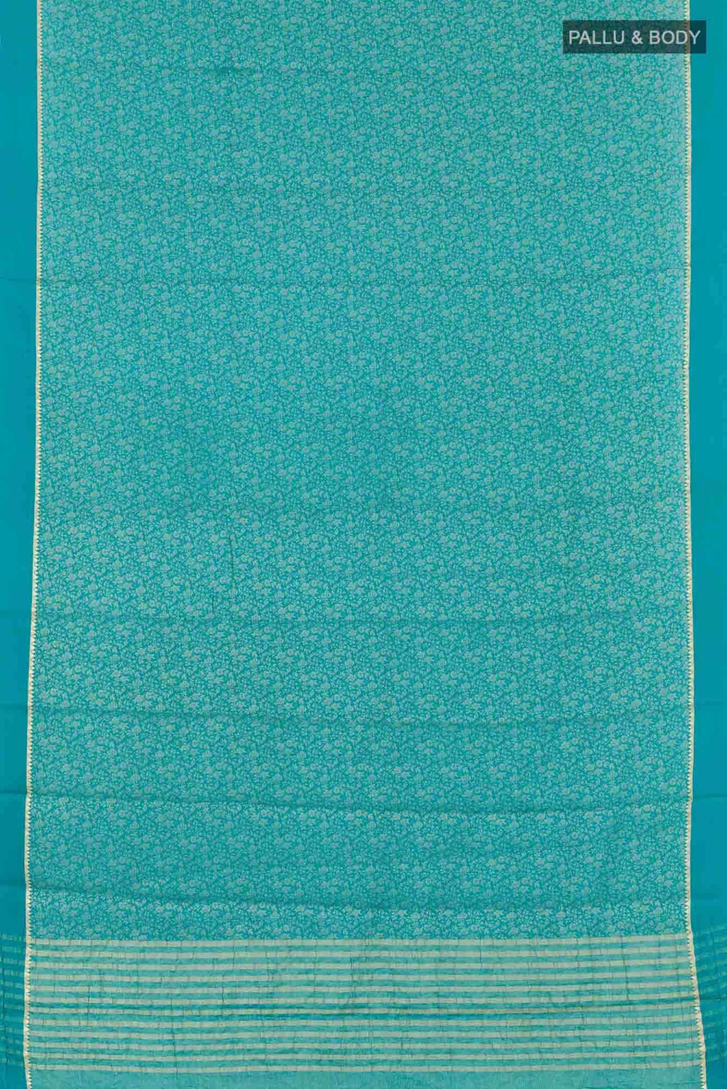 Blue Georgette Saree