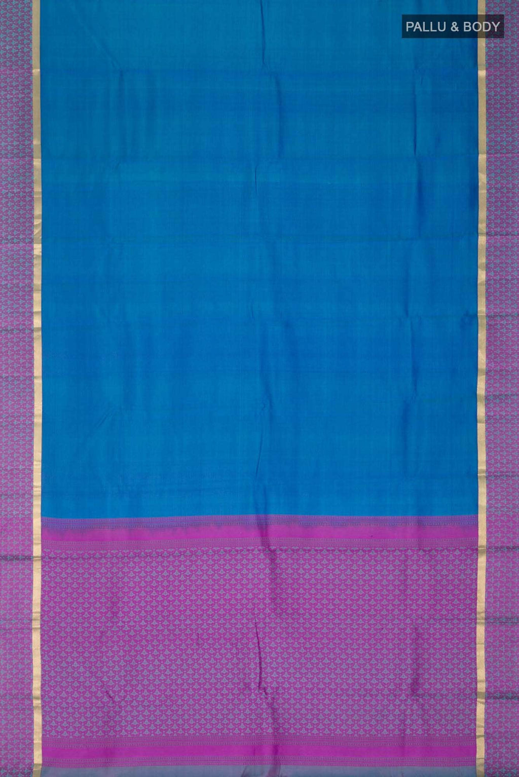 Blue Bangalore Silk Saree