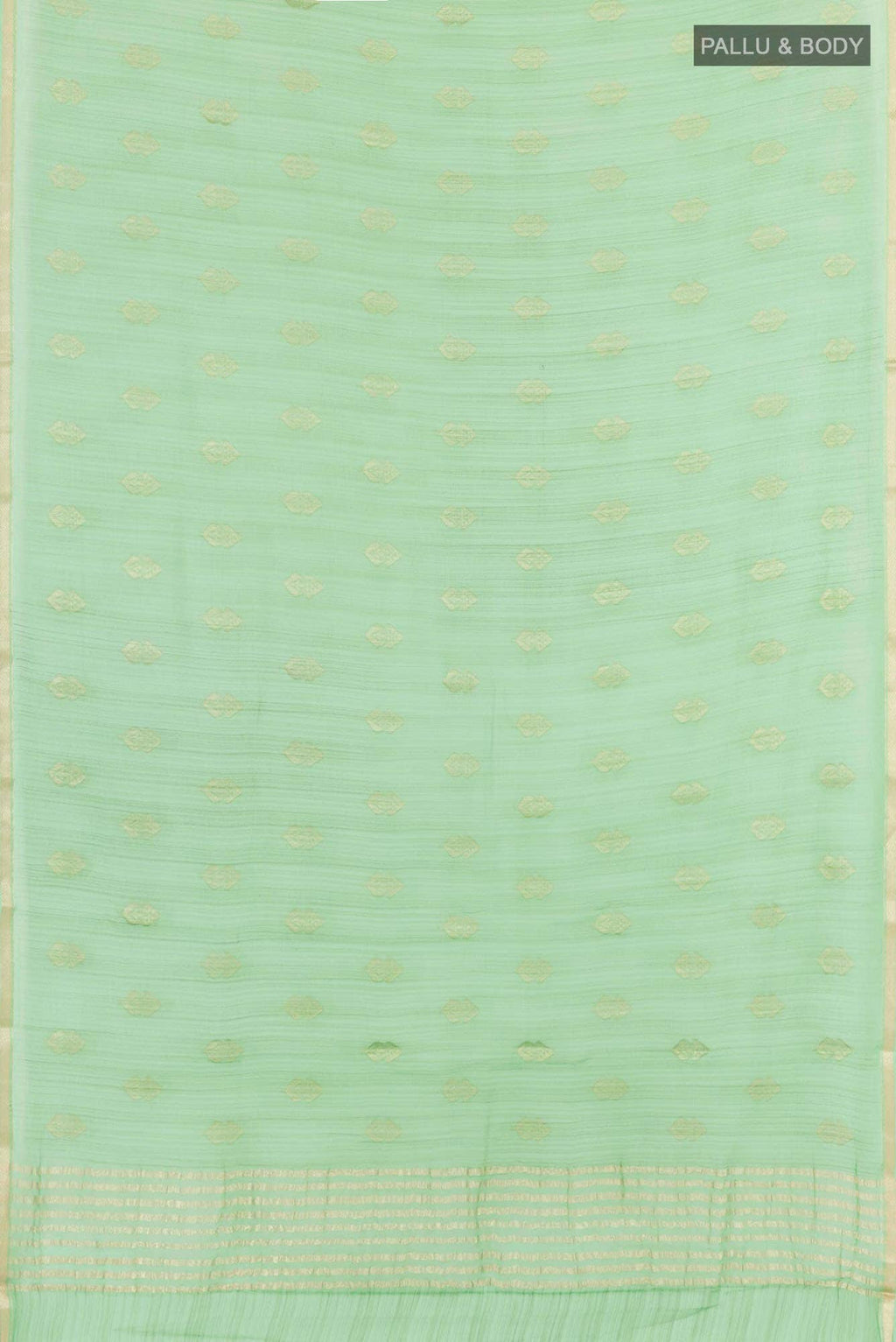 Green Chiffon Saree