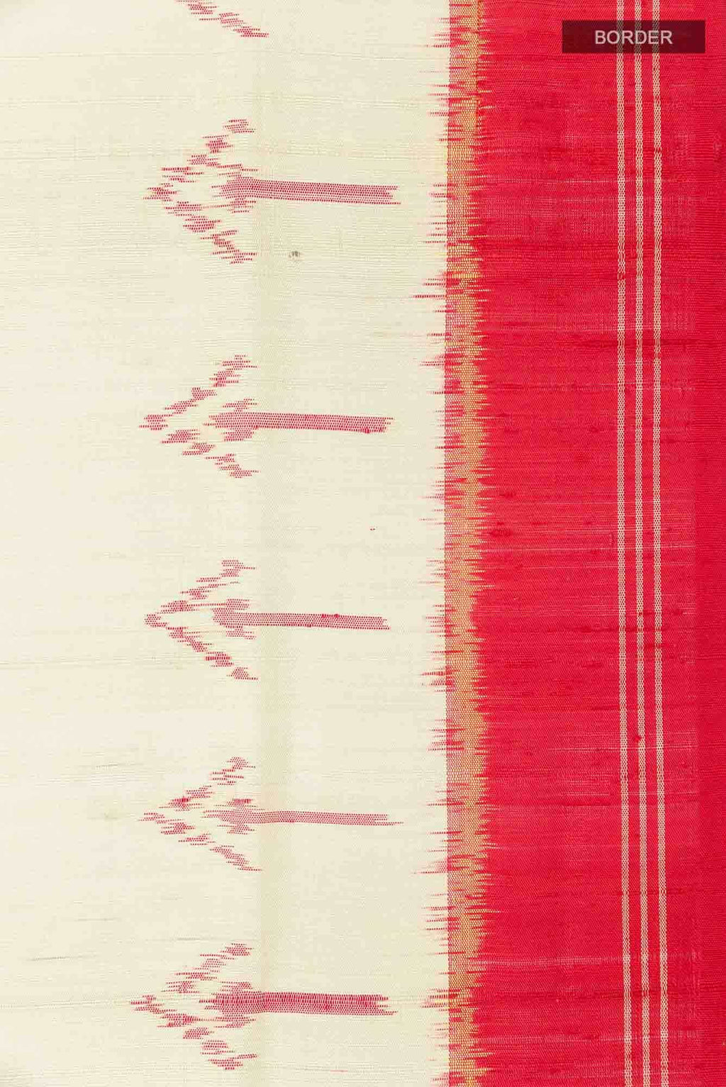 Beige Rajkot Patola Silk Saree