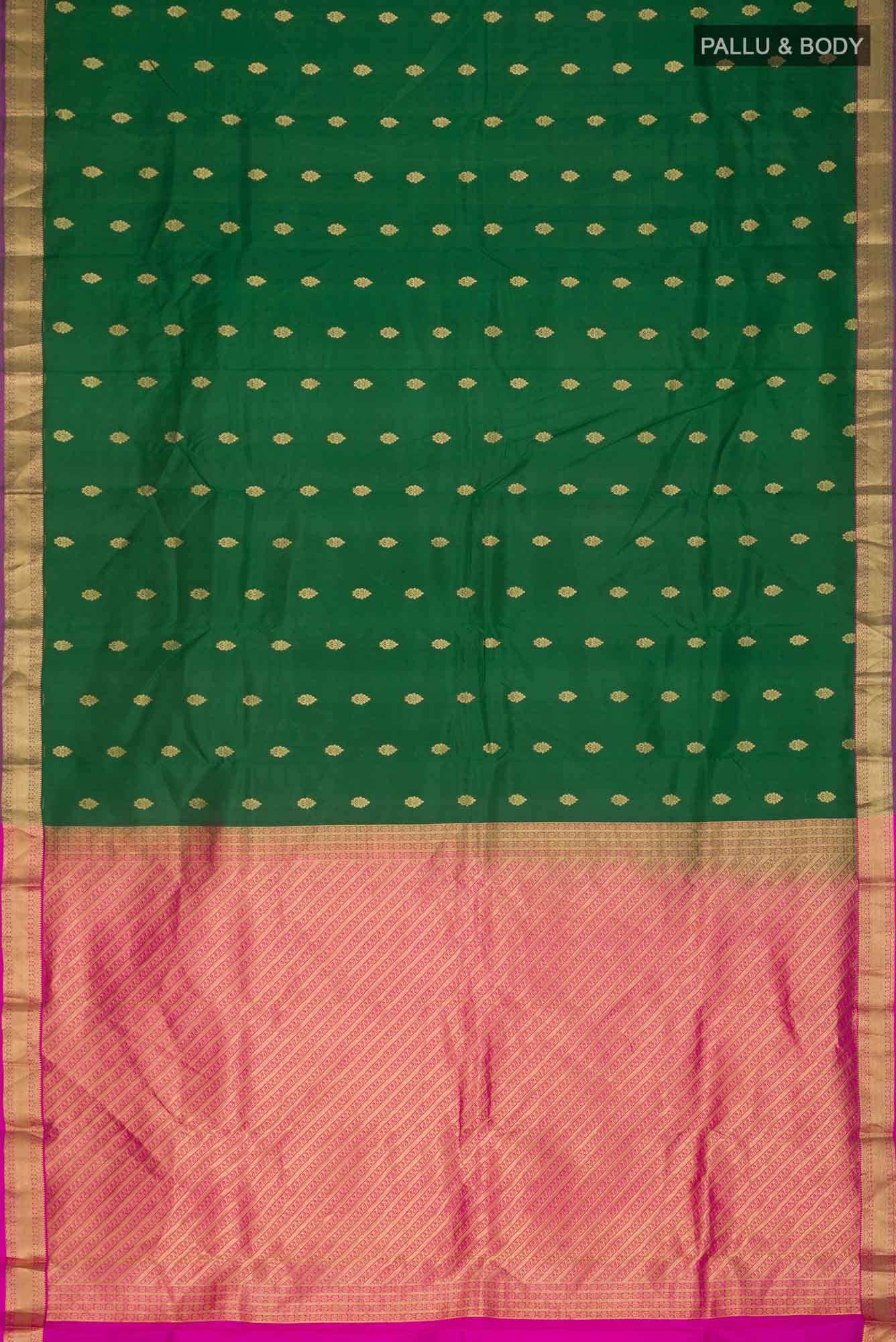 Green Kanchipuram Silk Saree