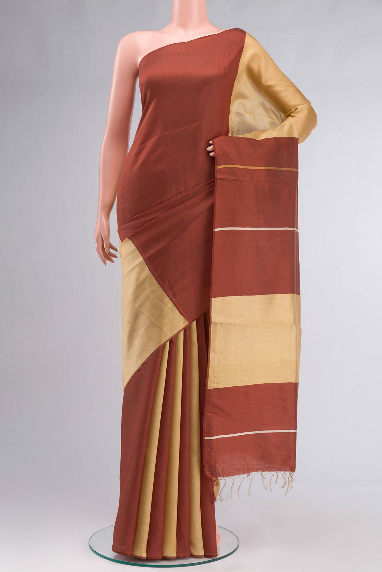 Multi Bhagalpuri Tussar Silk Saree