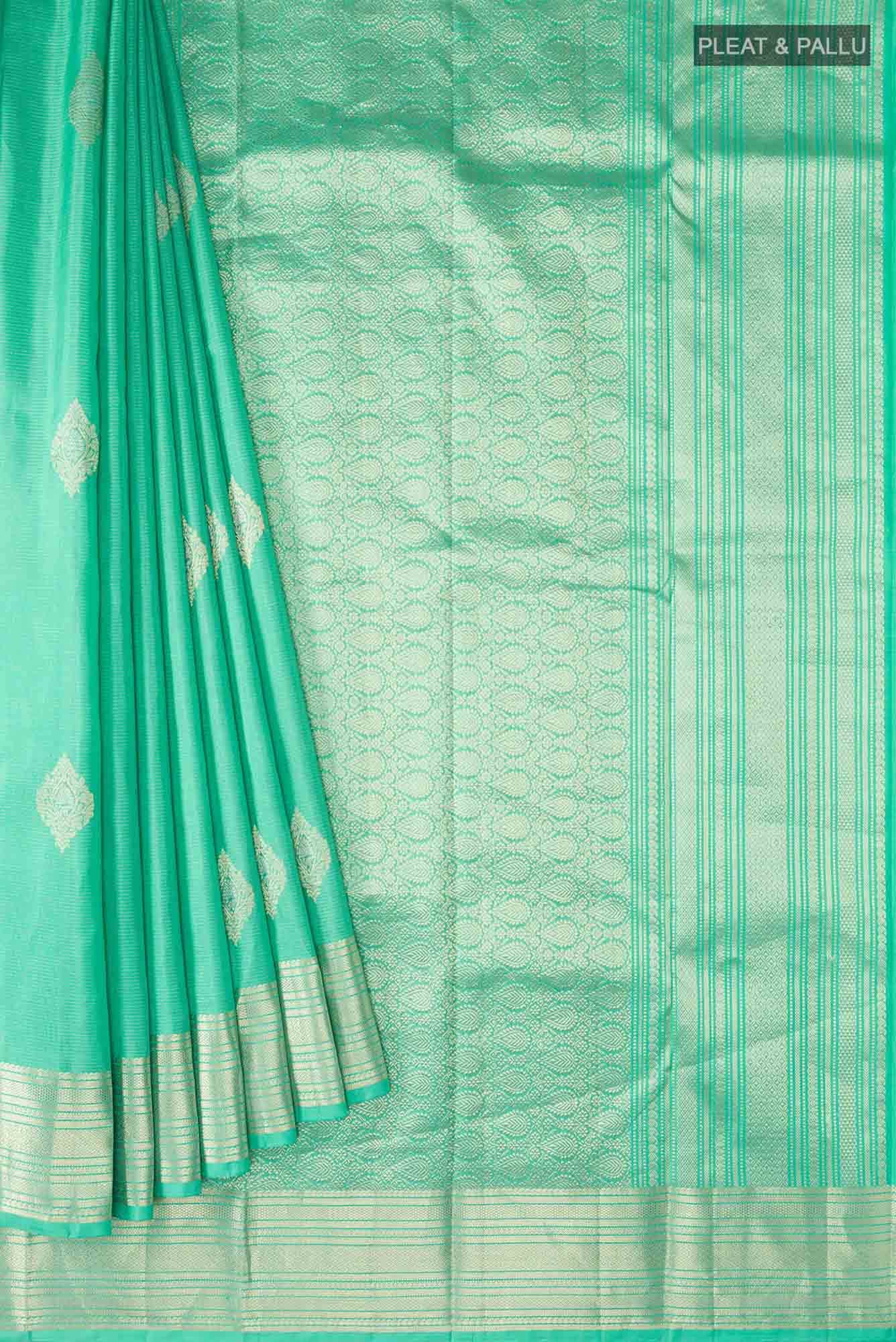 Green Kanchipuram Silk Saree