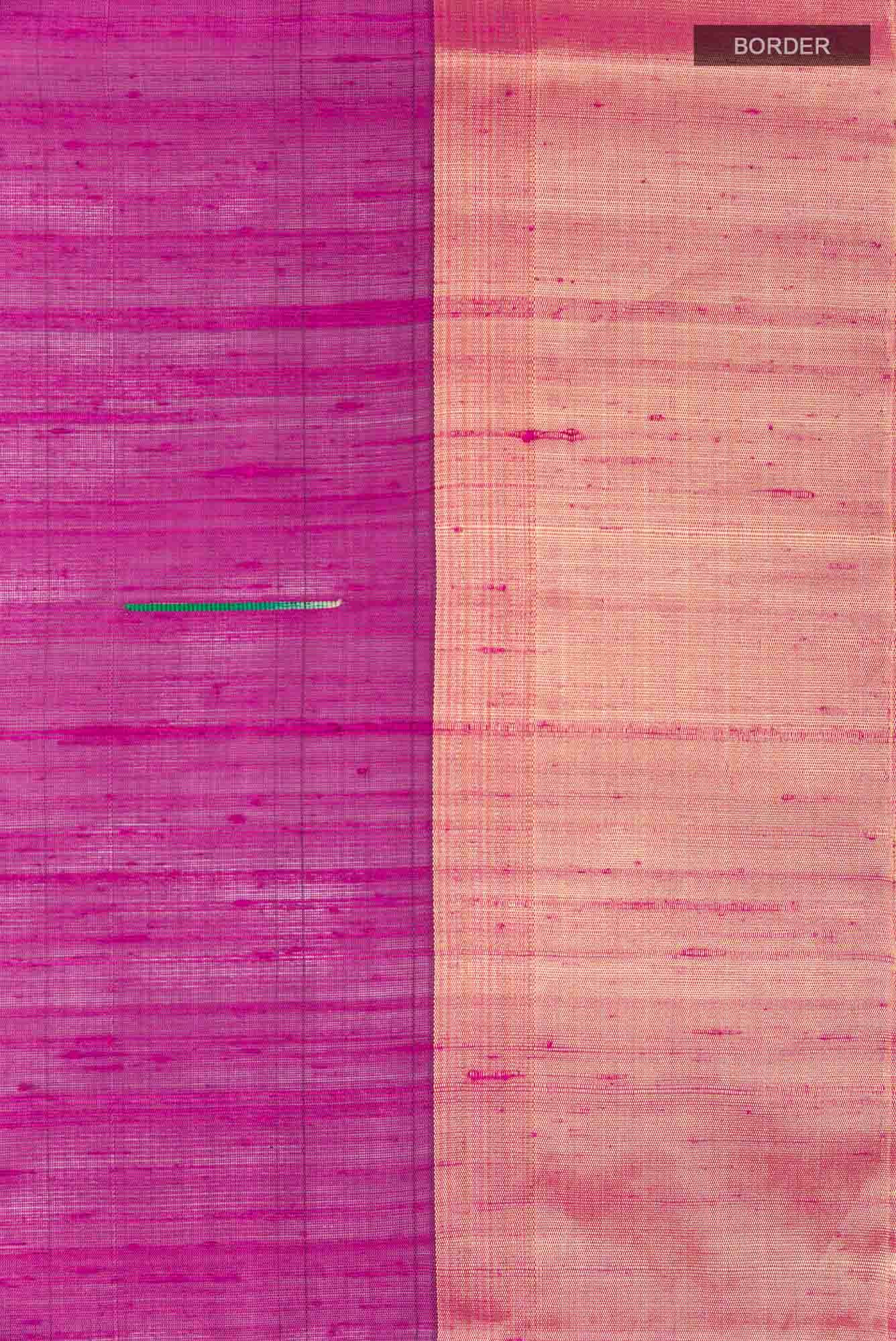 Purple Raw Silk Saree