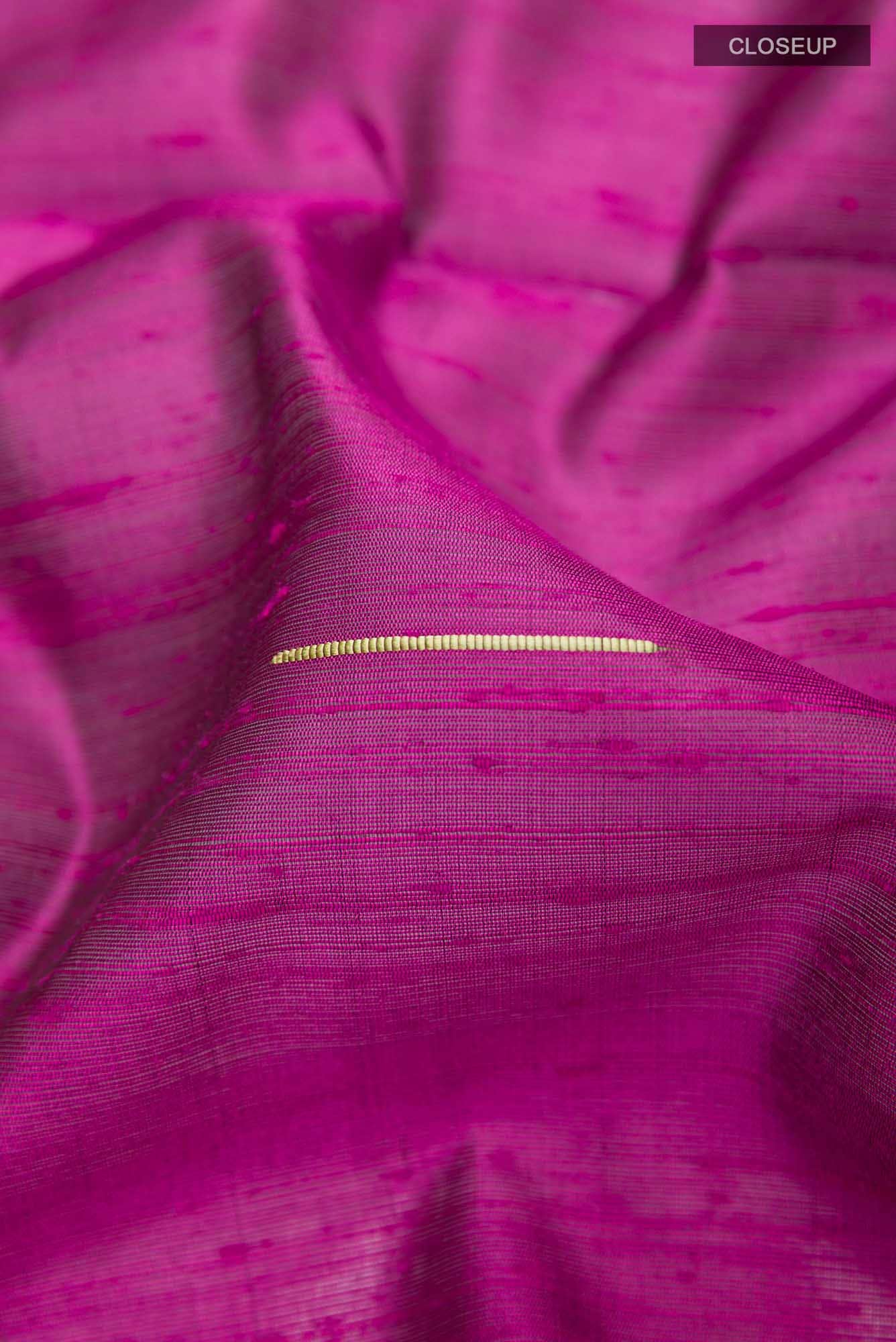 Purple Raw Silk Saree