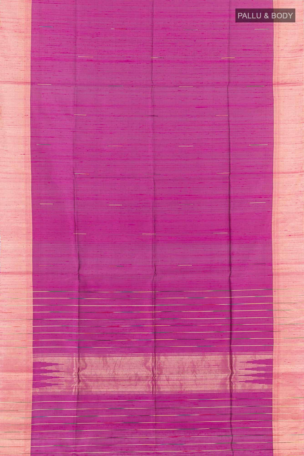 Purple Raw Silk Saree