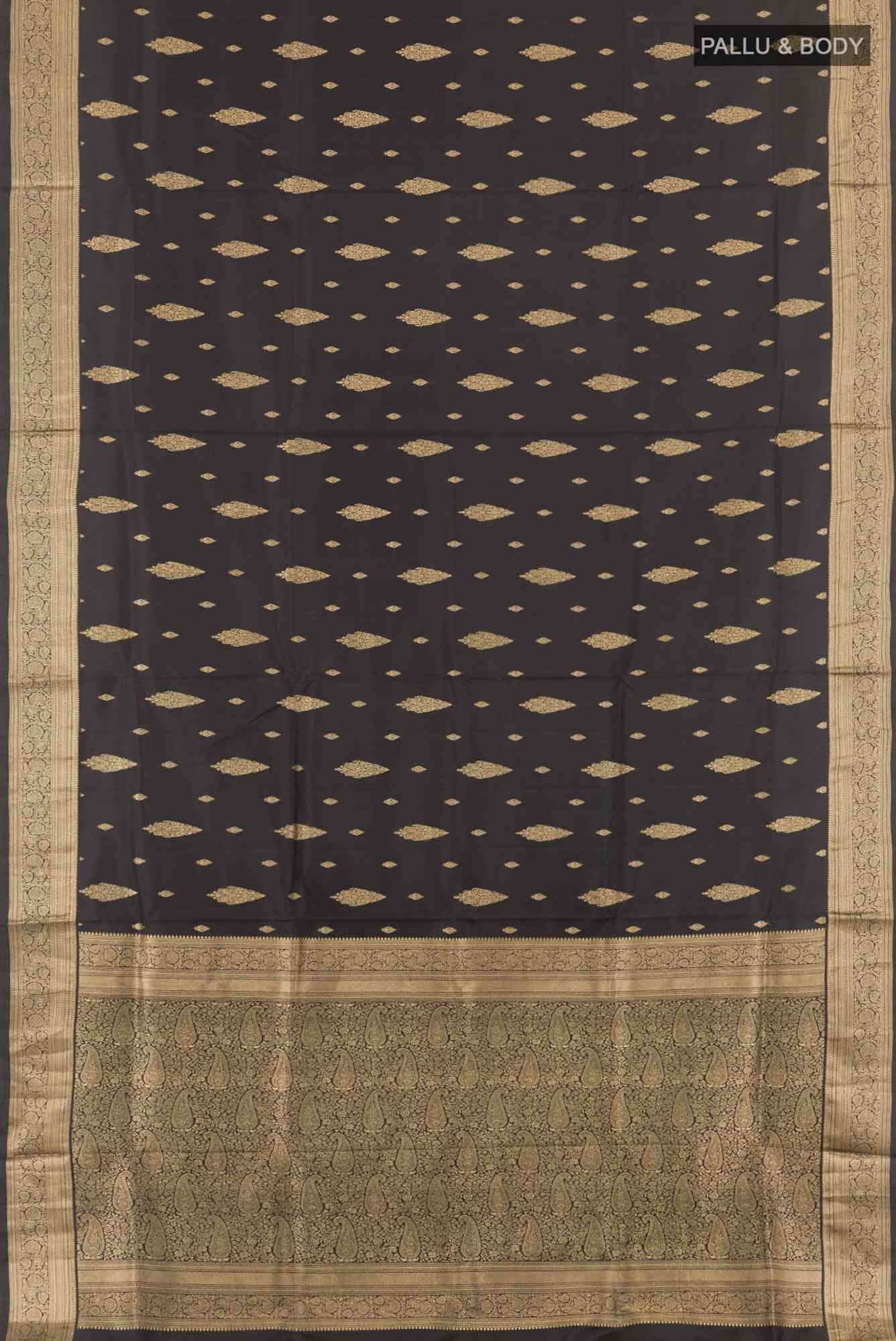 Black Soft Silk Saree