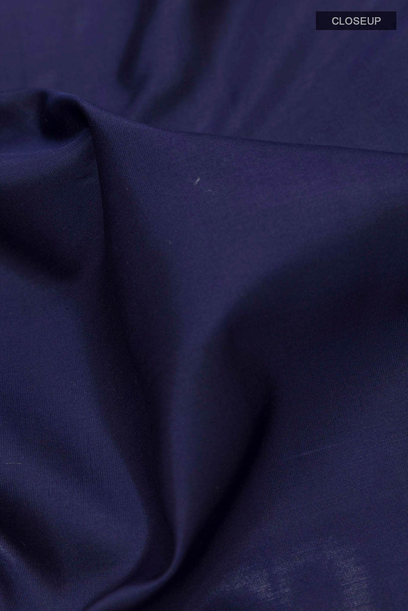 Navy Blue Soft Silk Saree