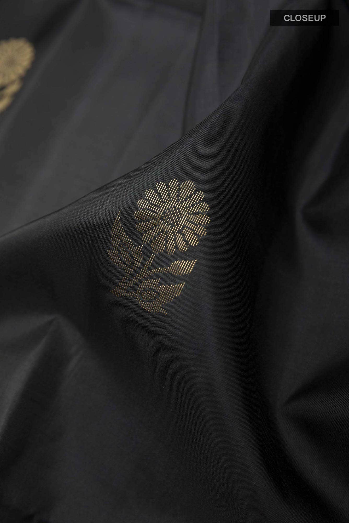 Black Soft Silk Saree