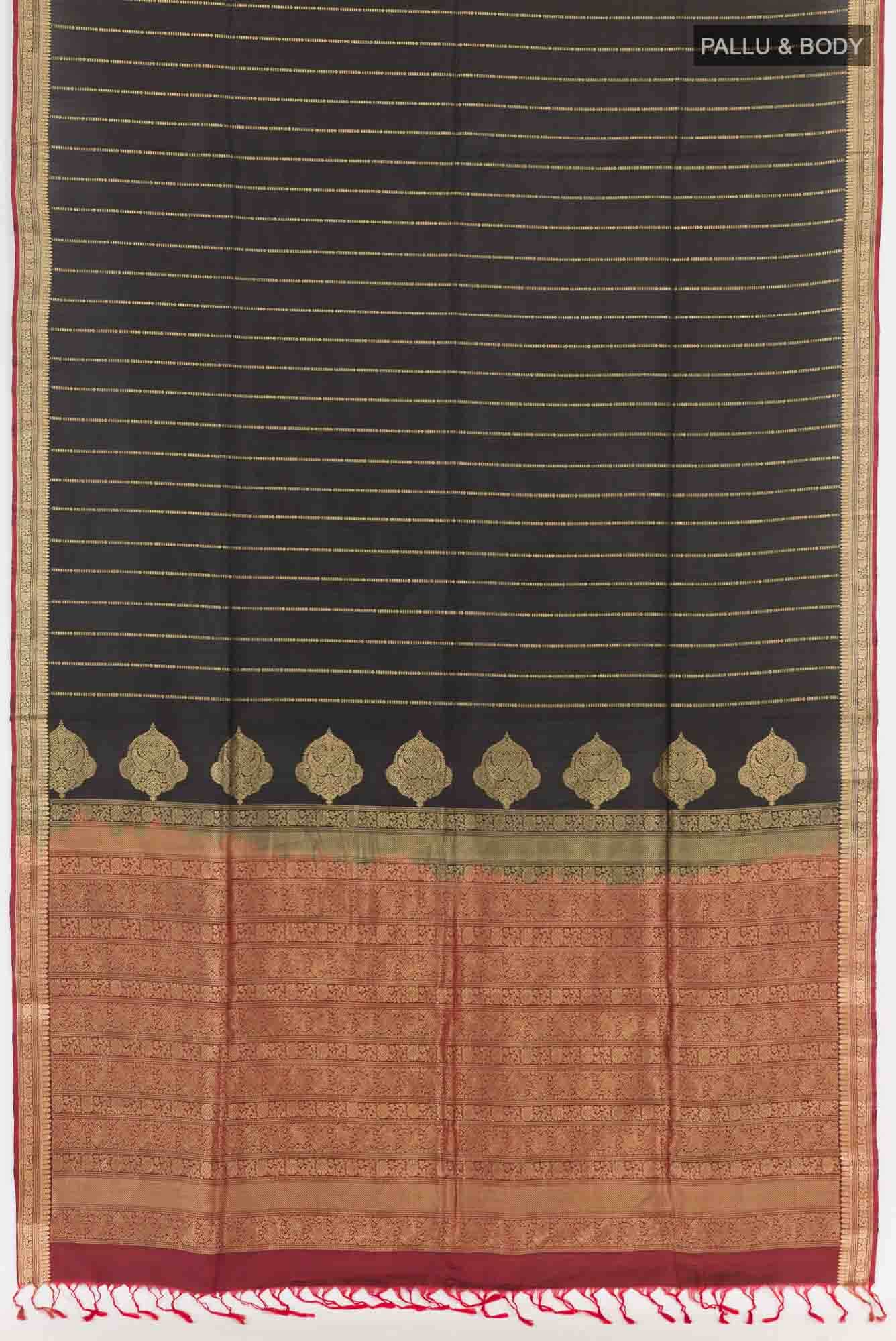 Black Soft Silk Saree