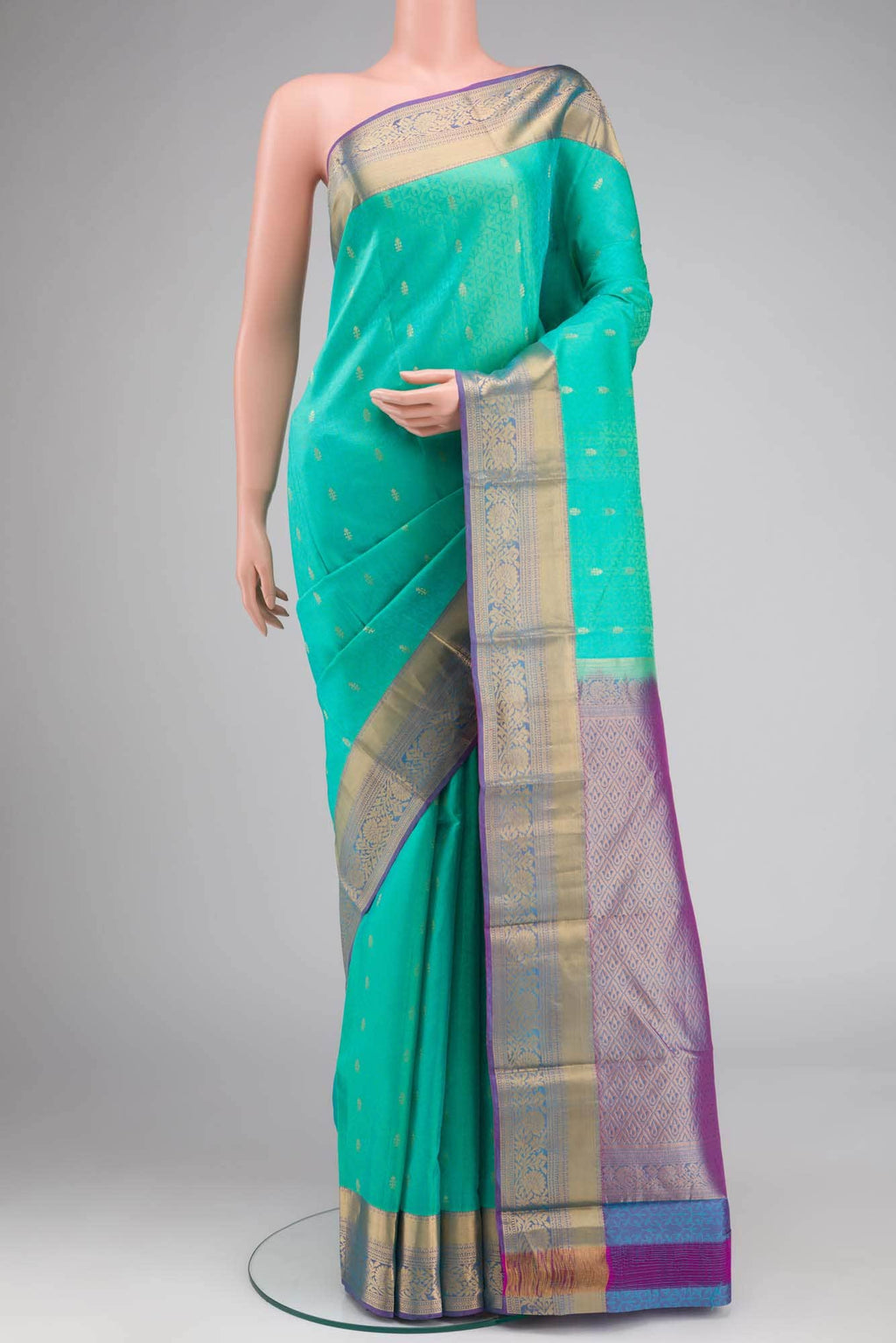 Green Kanchipuram Silk Saree