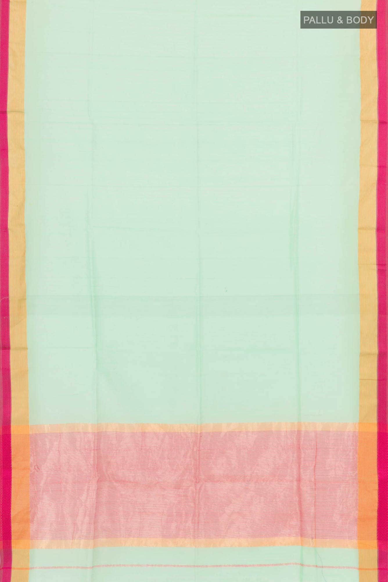 Pista Green Blended Maheshwari Silk Cotton Saree
