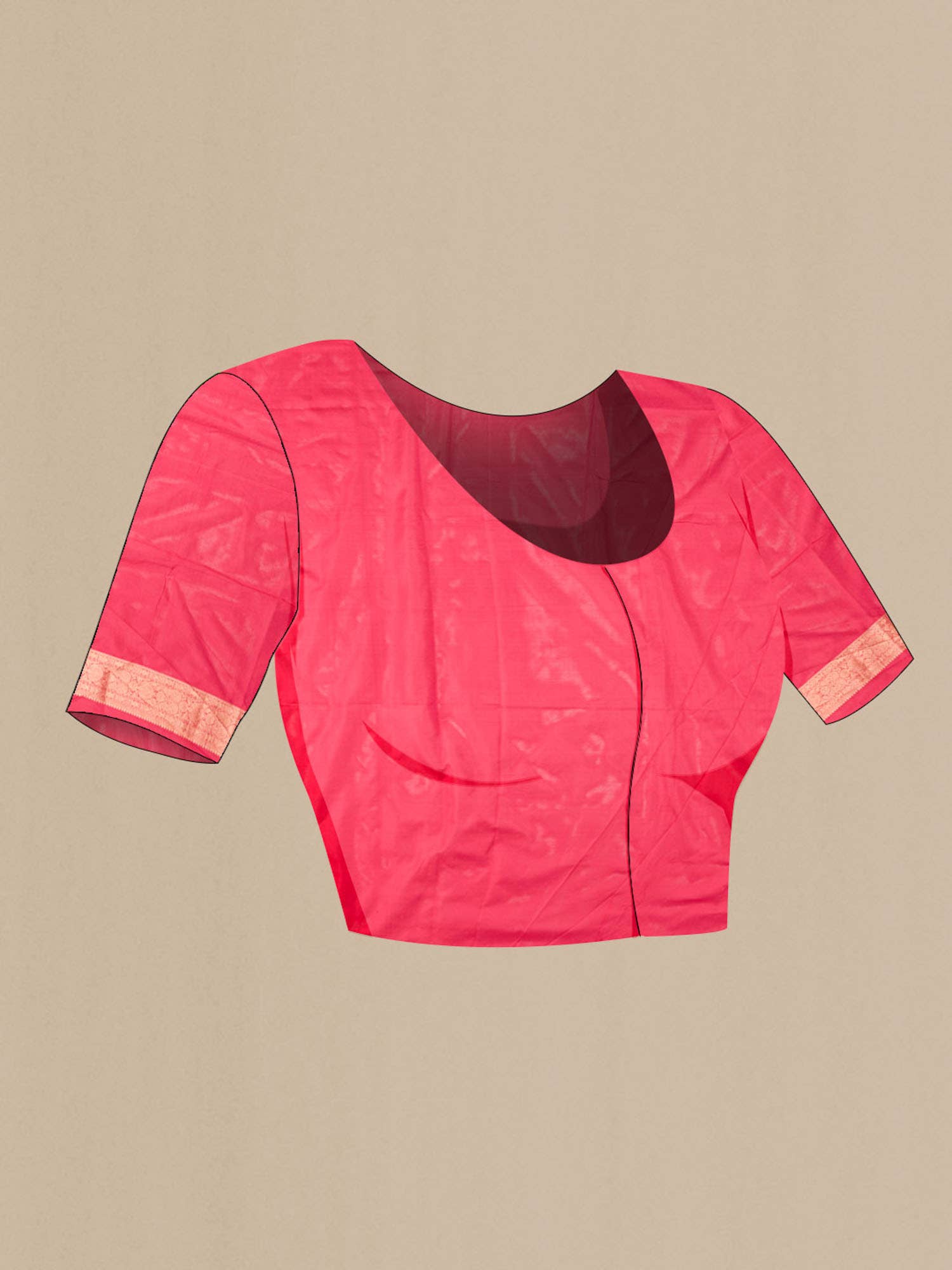 Red Banarasi Silk Saree
