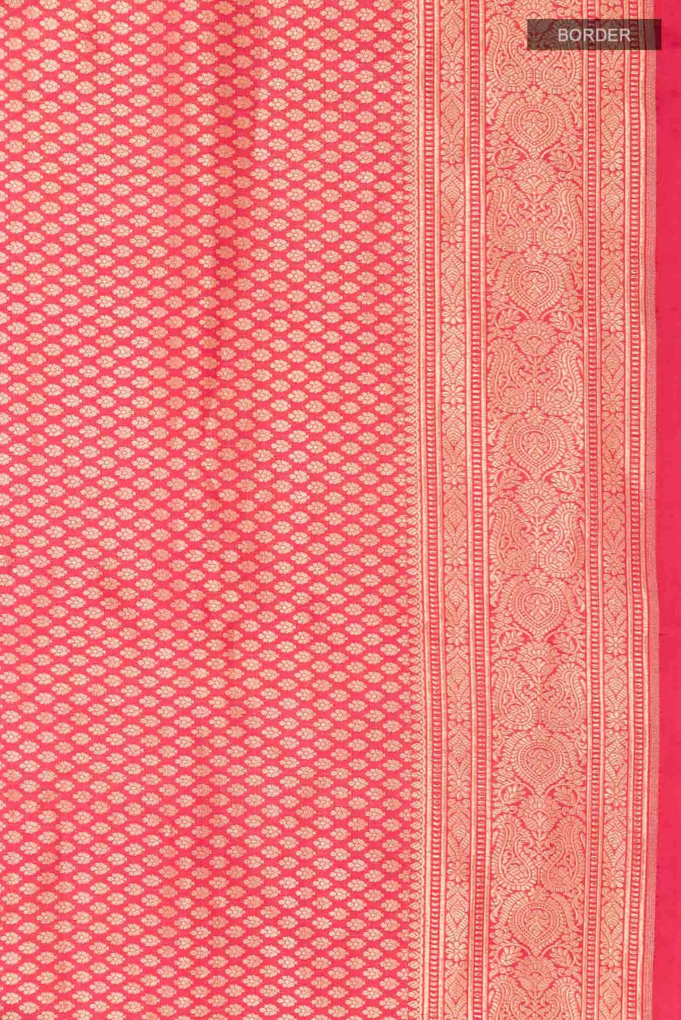Red Banarasi Silk Saree