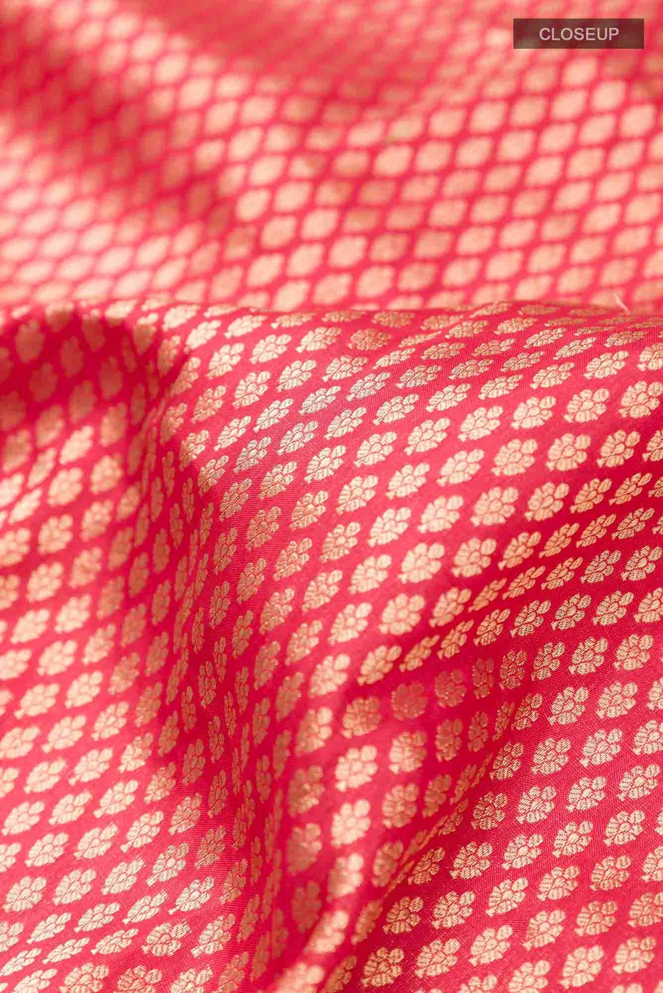 Red Banarasi Silk Saree