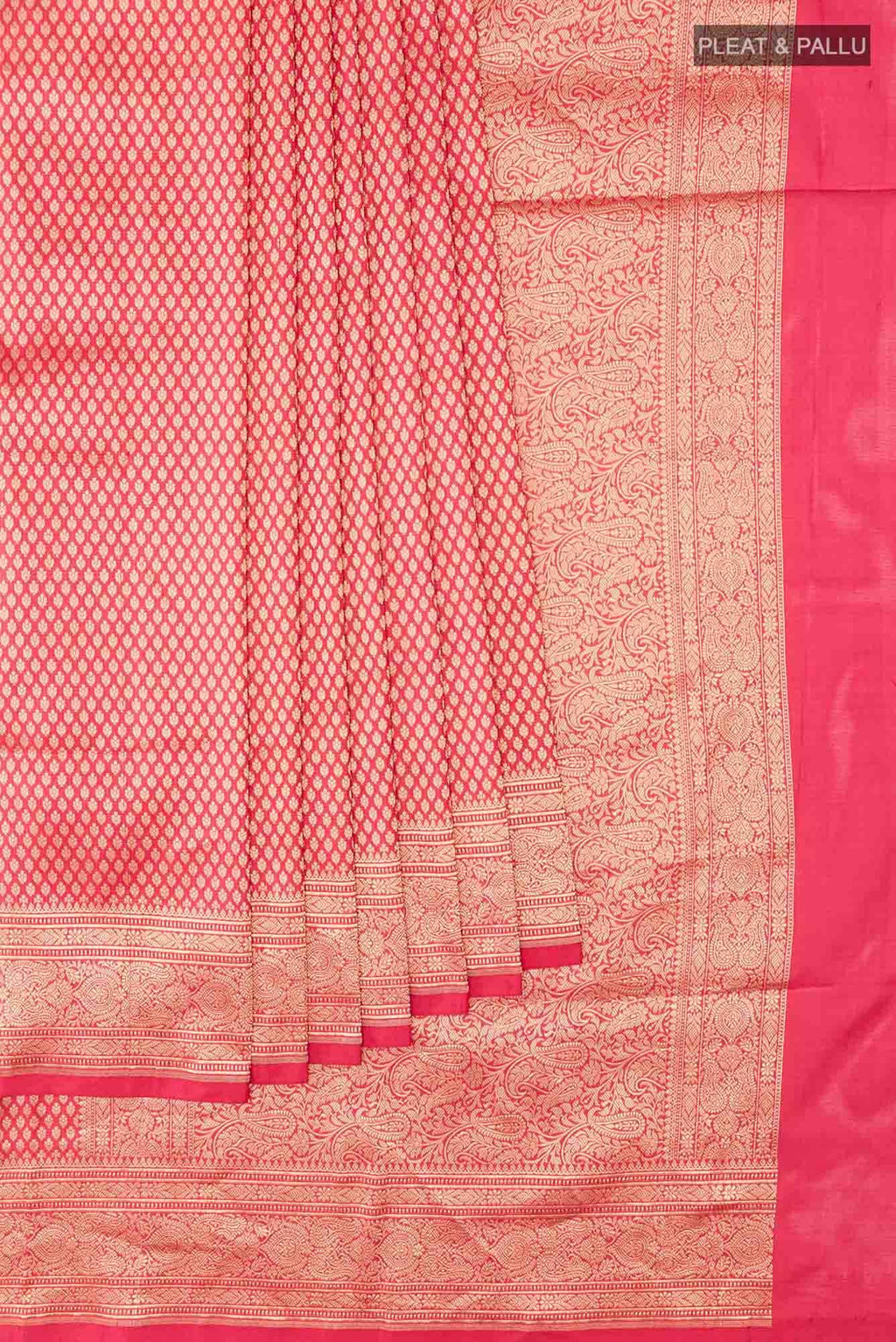 Red Banarasi Silk Saree