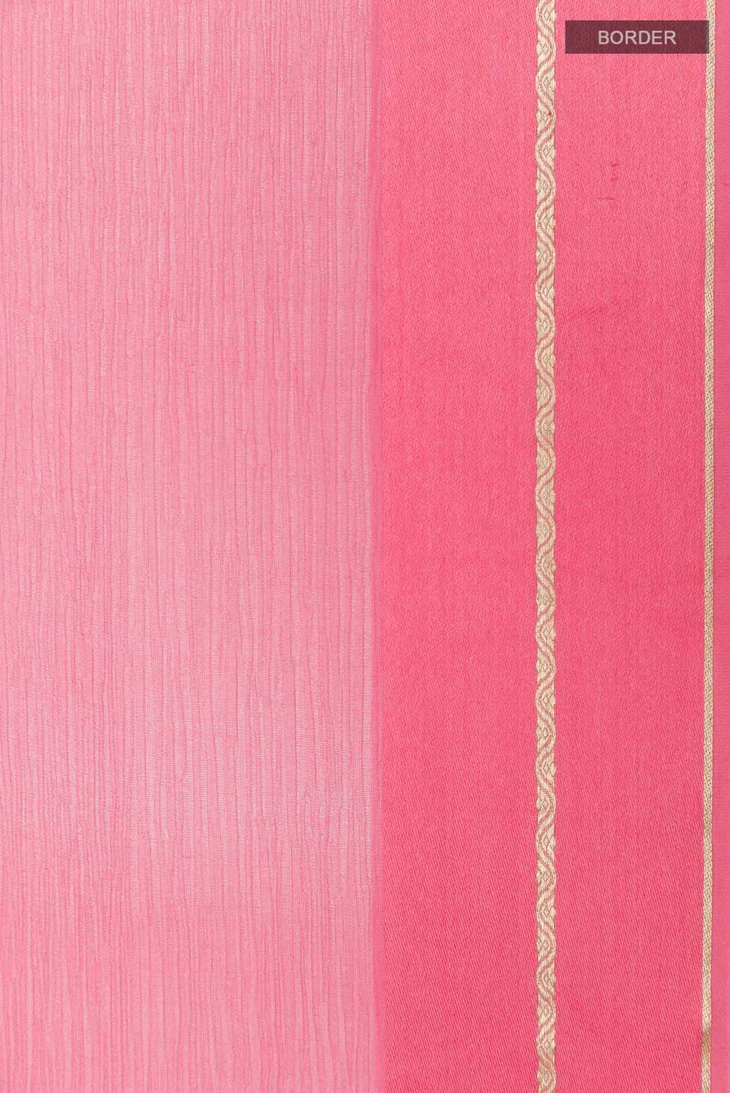 Pink Mysore Chiffon Saree