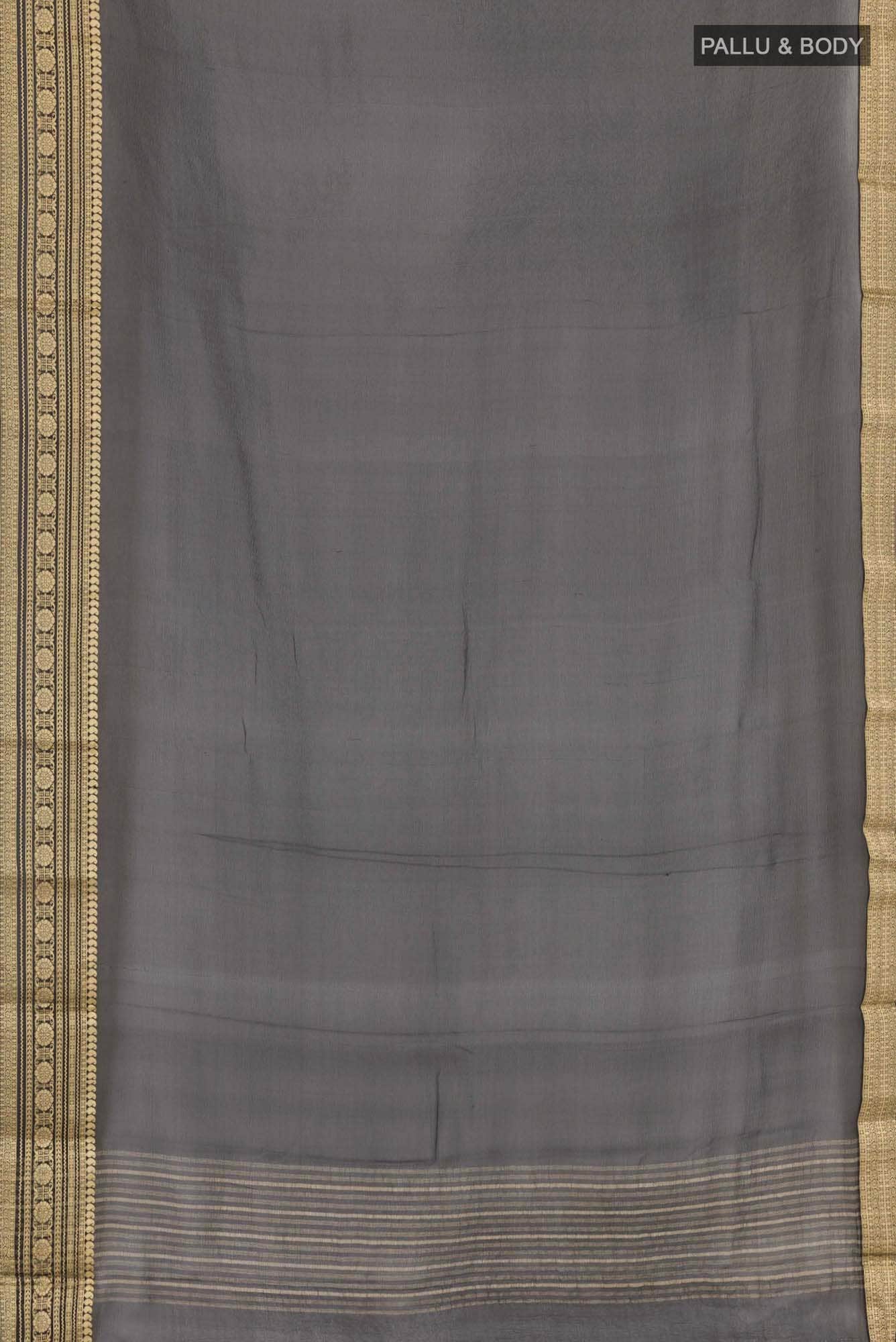 Black Chiffon Saree