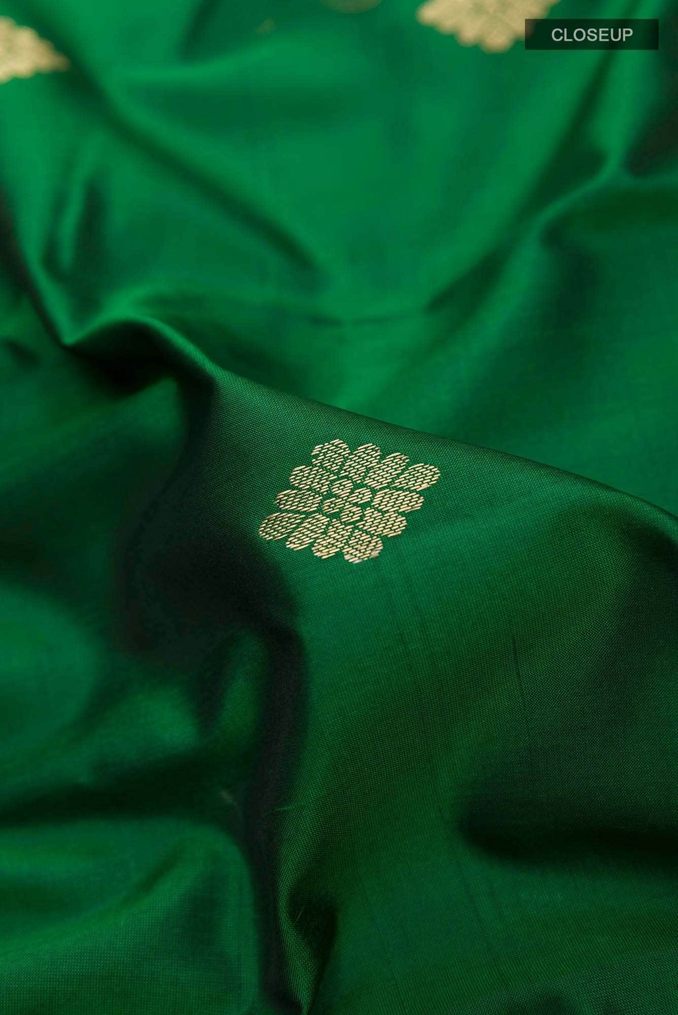 Green Kanchipuram Silk Saree