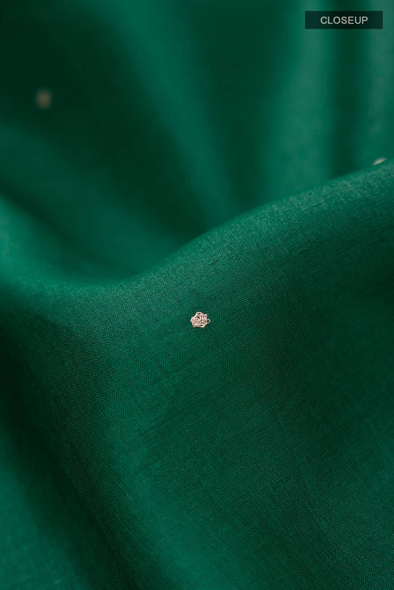 Green Bhagalpuri Tussar Silk Saree