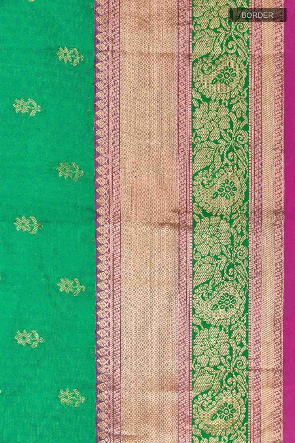 Green Kanchipuram Silk Saree