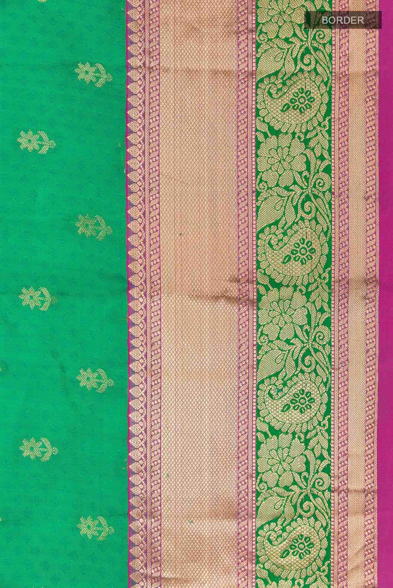 Green Kanchipuram Silk Saree