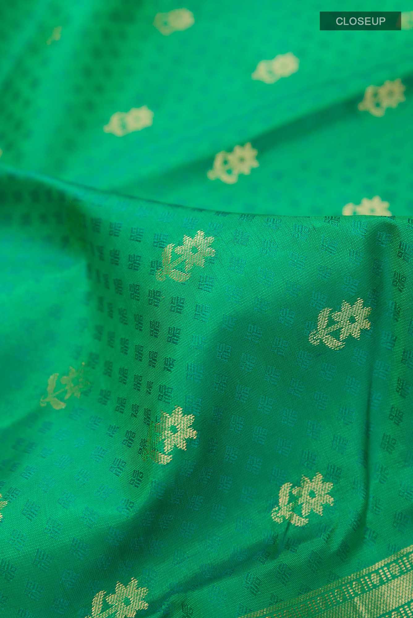 Green Kanchipuram Silk Saree