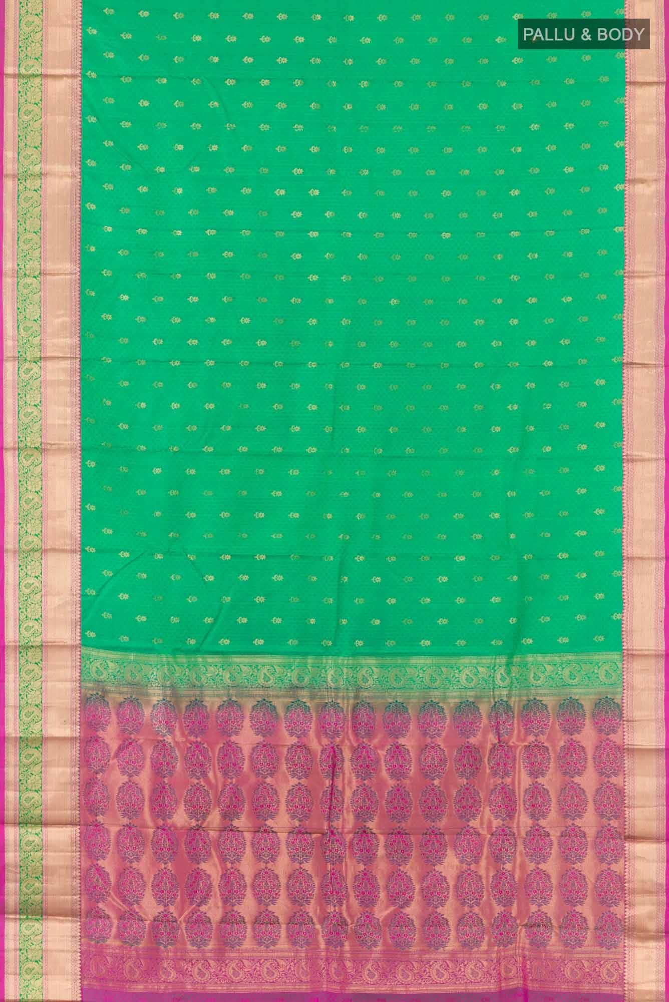 Green Kanchipuram Silk Saree