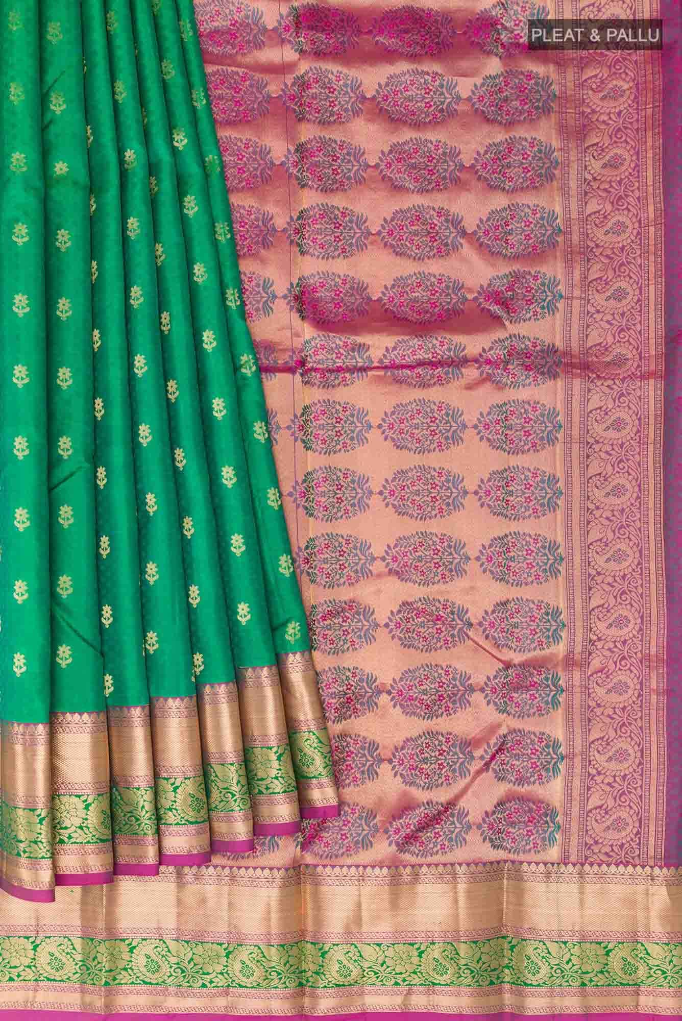Green Kanchipuram Silk Saree