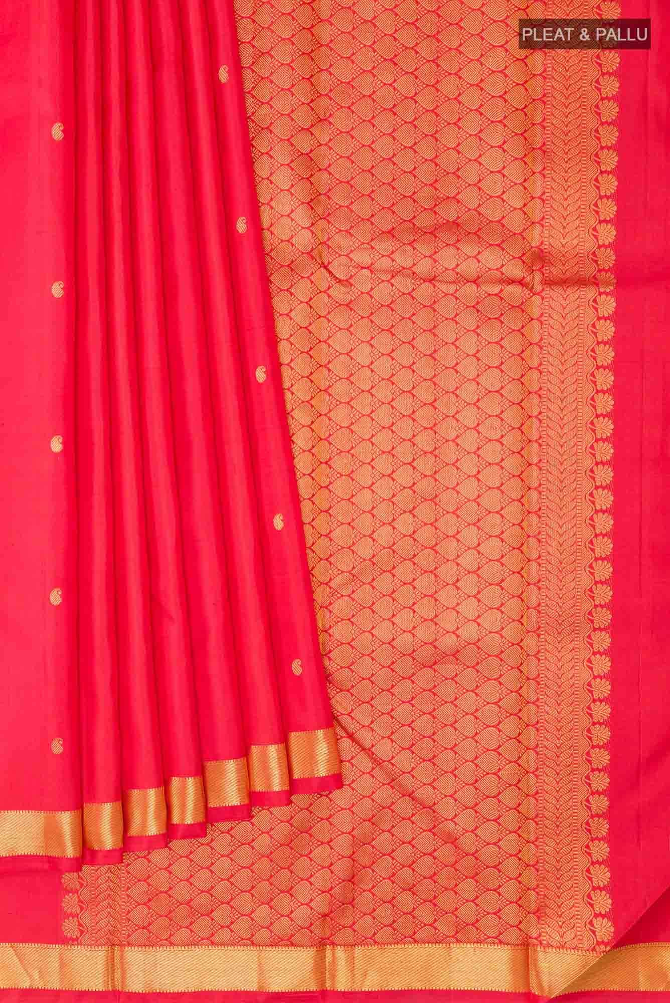Red Kanchipuram Silk Saree