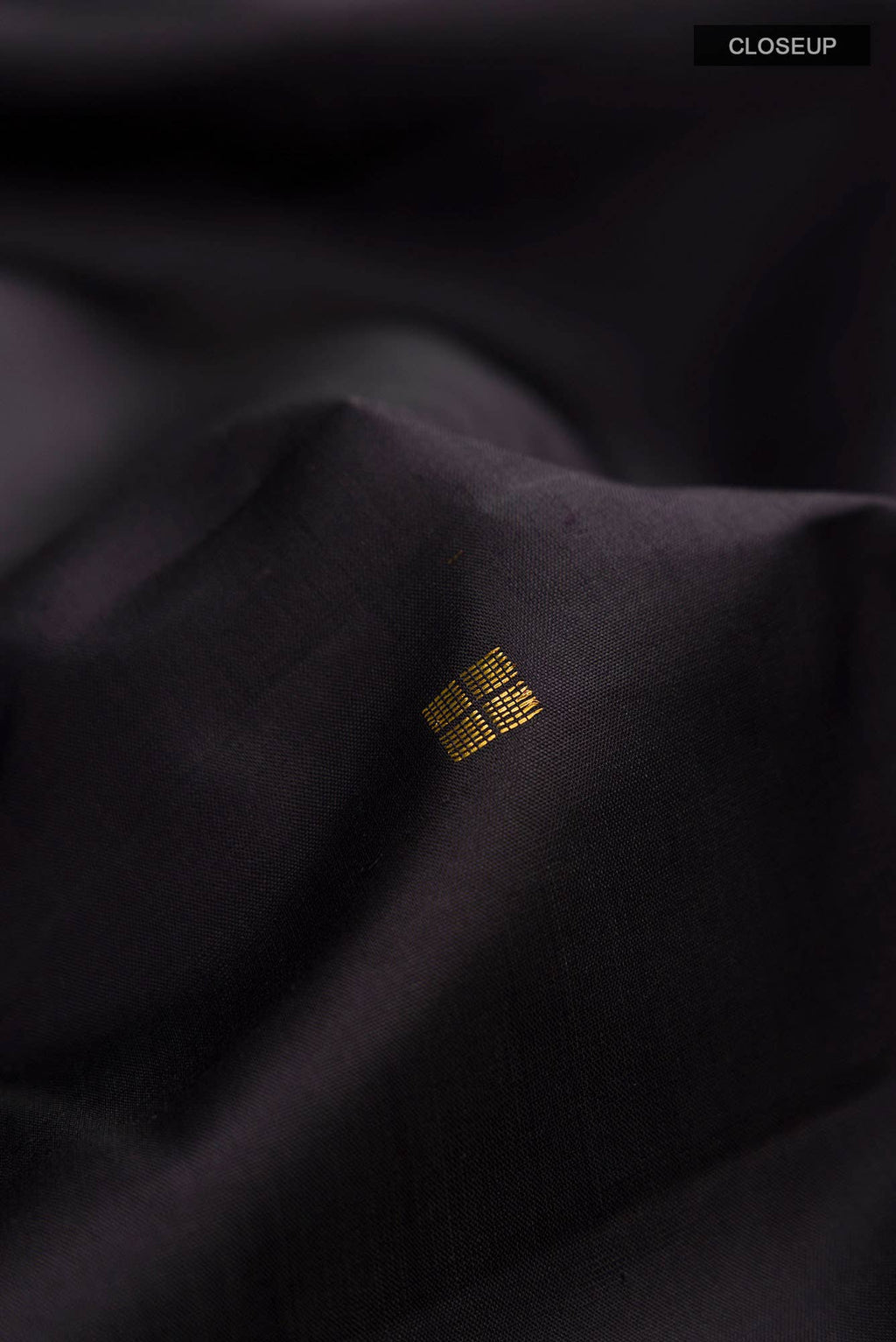 Black Kanchipuram Silk Saree