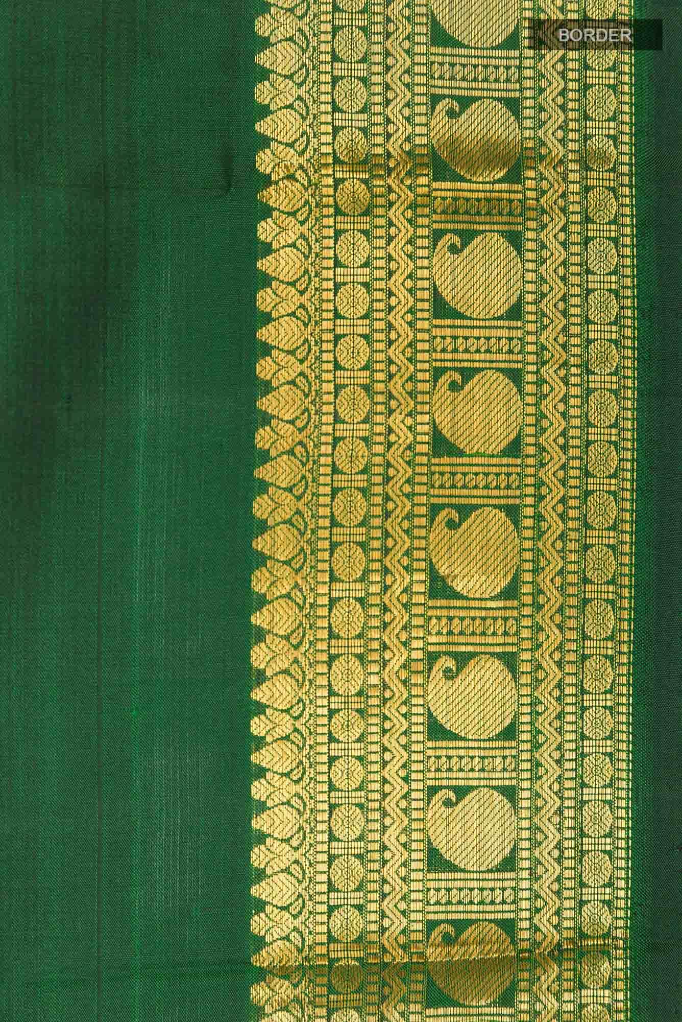 Green Kanchipuram Silk Saree