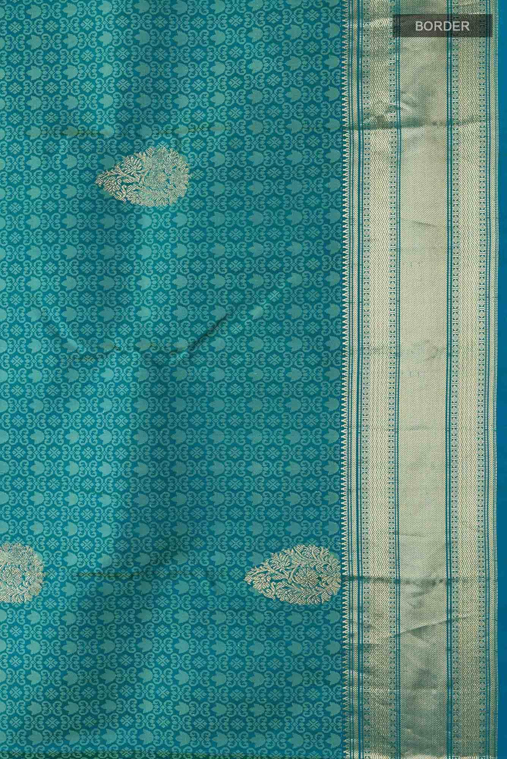 Blue Kanchipuram Silk Saree