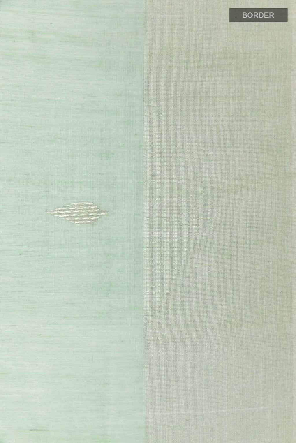 Pista Green Blended Chanderi Silk Cotton Saree