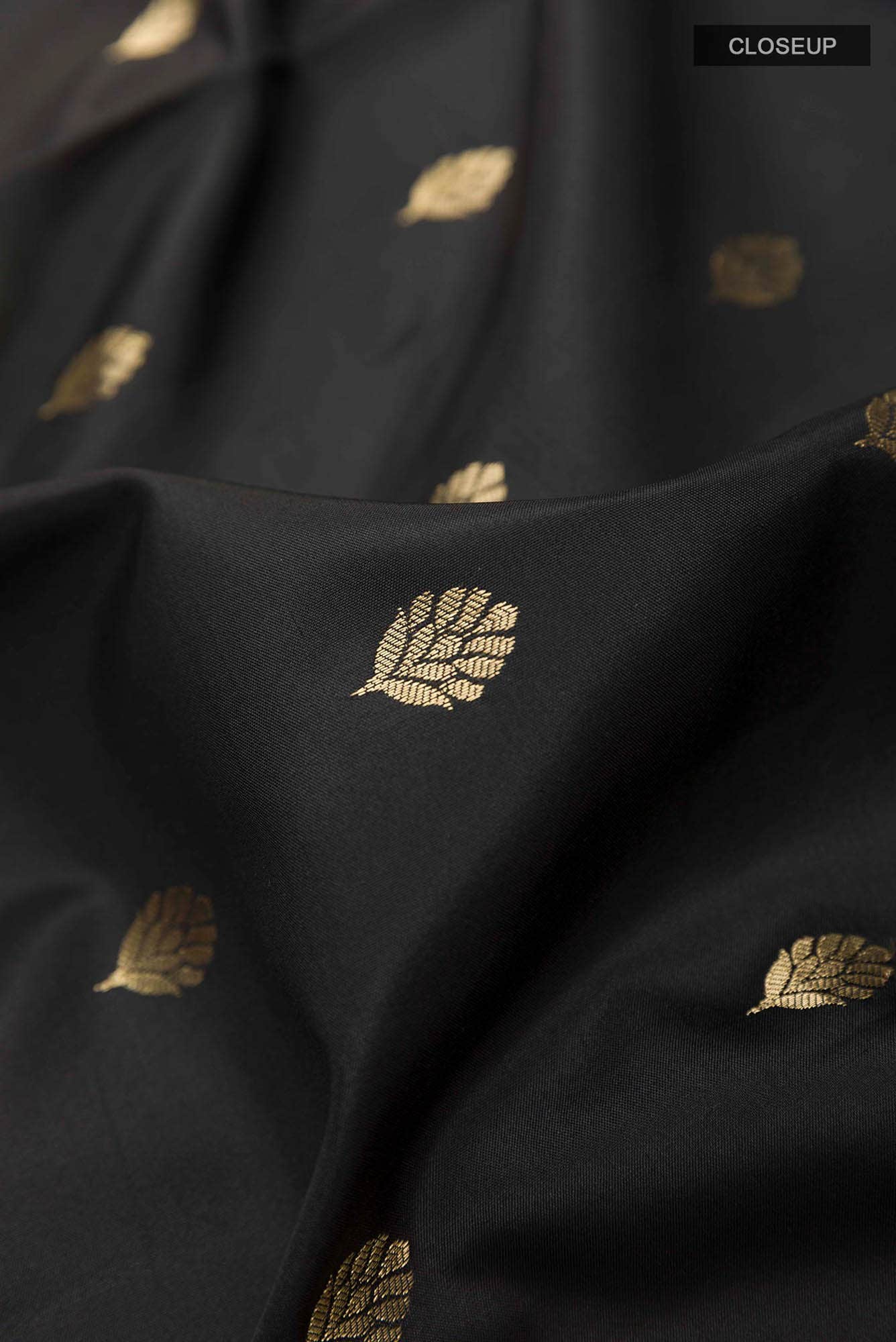 Black Soft Silk Saree